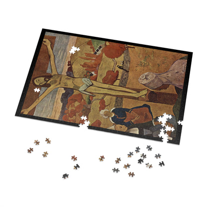 Gauguin, Paul - The Yellow Christ (1889) - 1000pc Jigsaw Puzzle