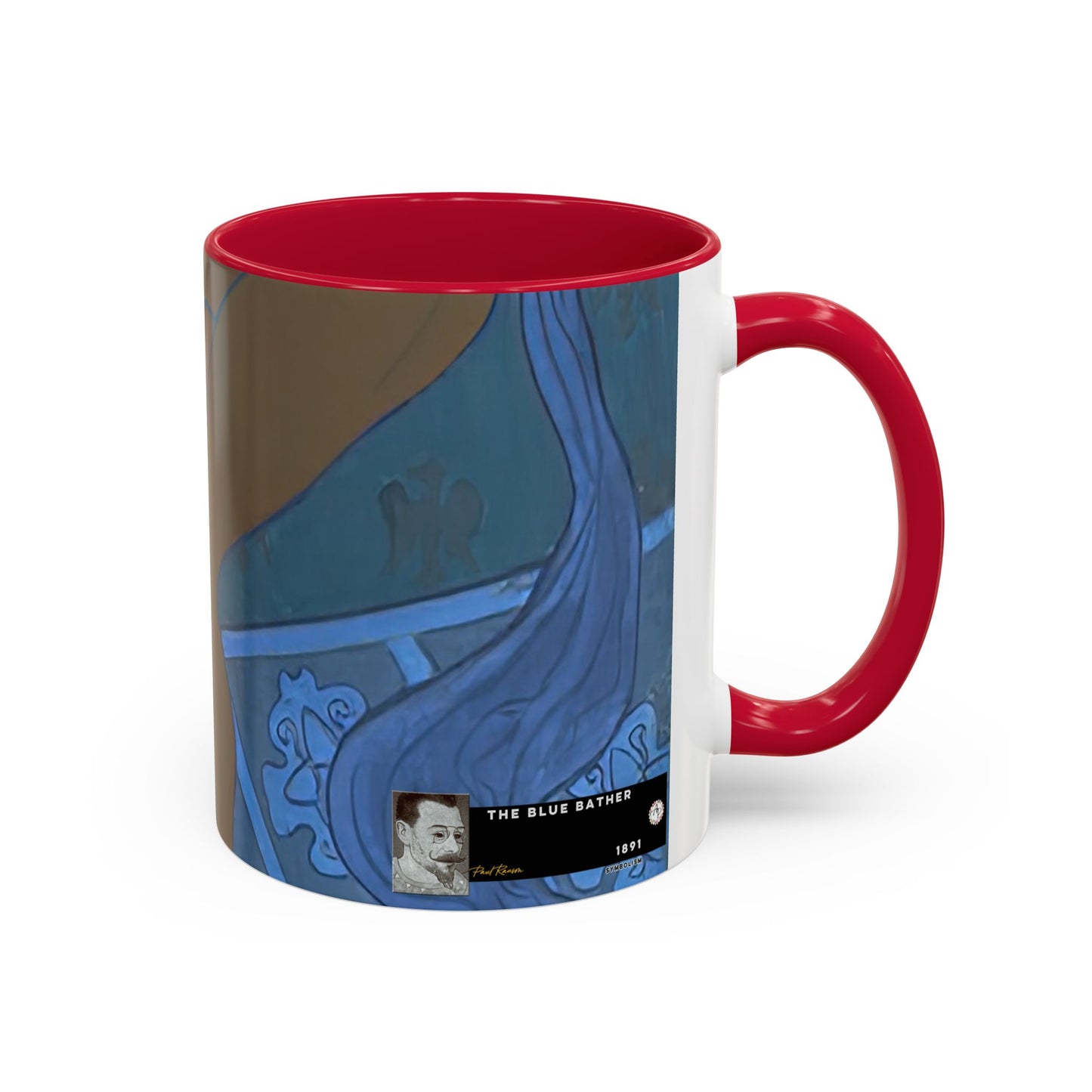 Ranson, Paul - The Blue Bather (1891) - Colorful Accent Mugs
