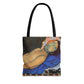 Filiger, Charles - The Recumbent Christ (1895) - Tote Bag