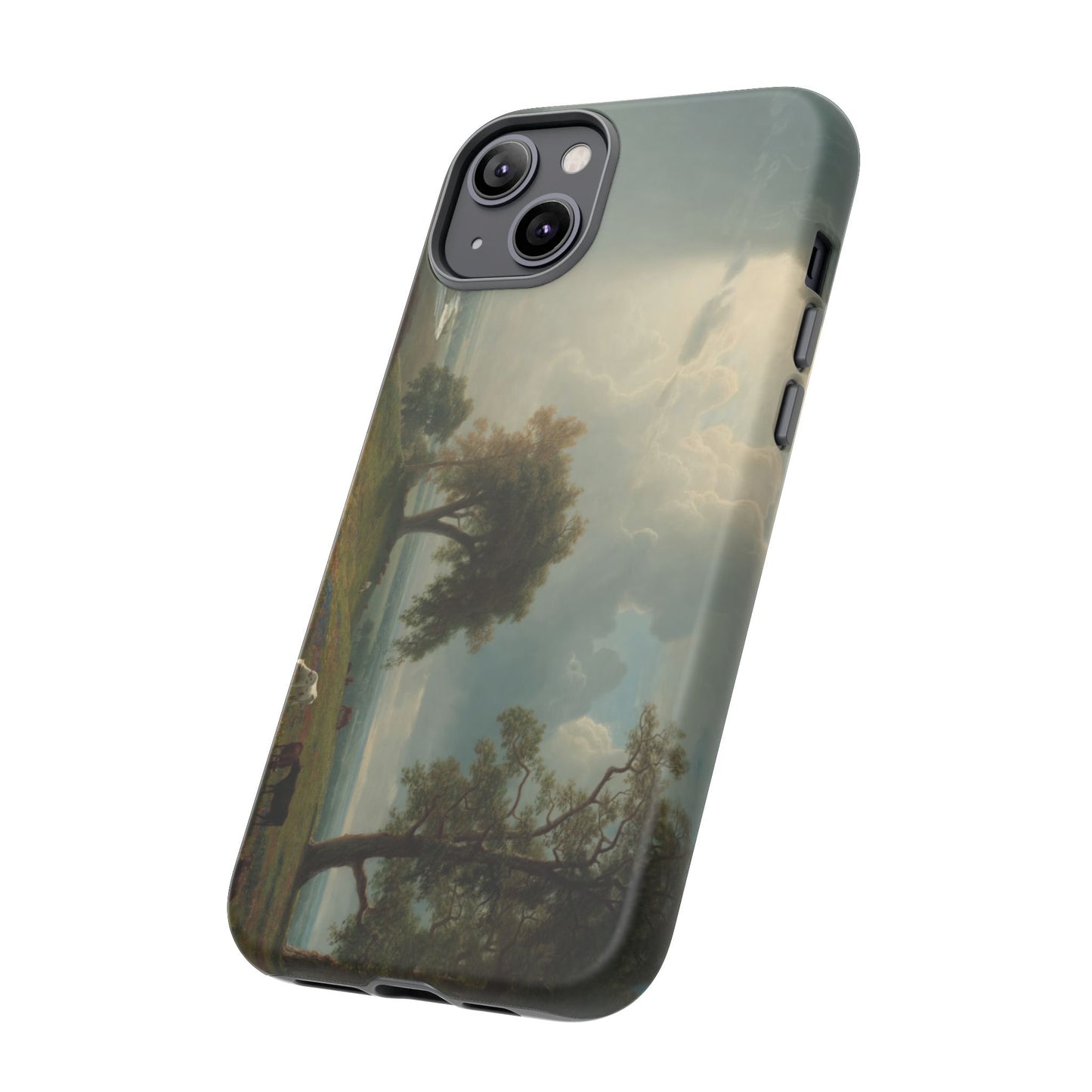 Bierstadt, Albert - California Spring (1875) - Tough Phone Cases