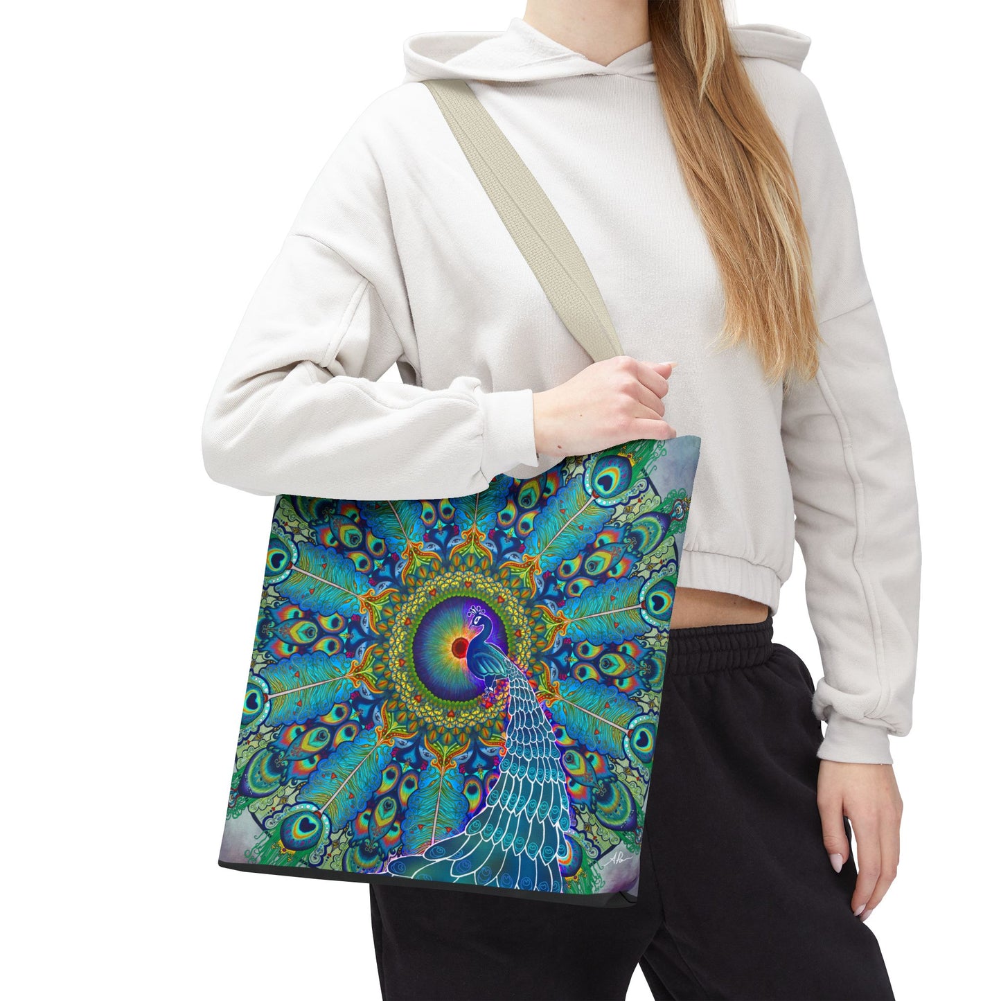 Pacio, Adam - Melek Taus Mandala - Tote Bag