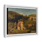 Courbet, Gustave - Young Ladies of the Village (1851) - Matte Canvas, Framed