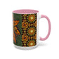 Pacio, Adam - Monarch Butterfly Mandala - Colorful Accent Mugs