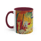 Matisse, Henri - The Joy of Life (1905) - Colorful Accent Mugs
