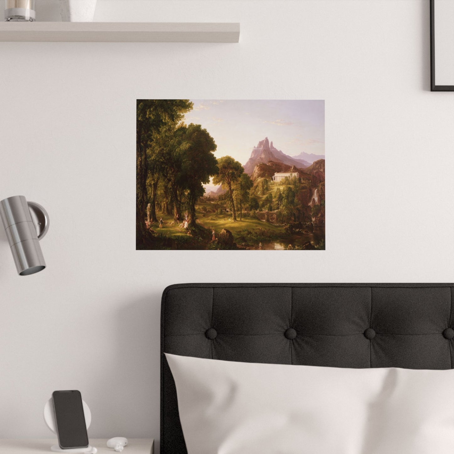 Cole. Thomas - Dream of Arcadia (1838)- Satin Posters