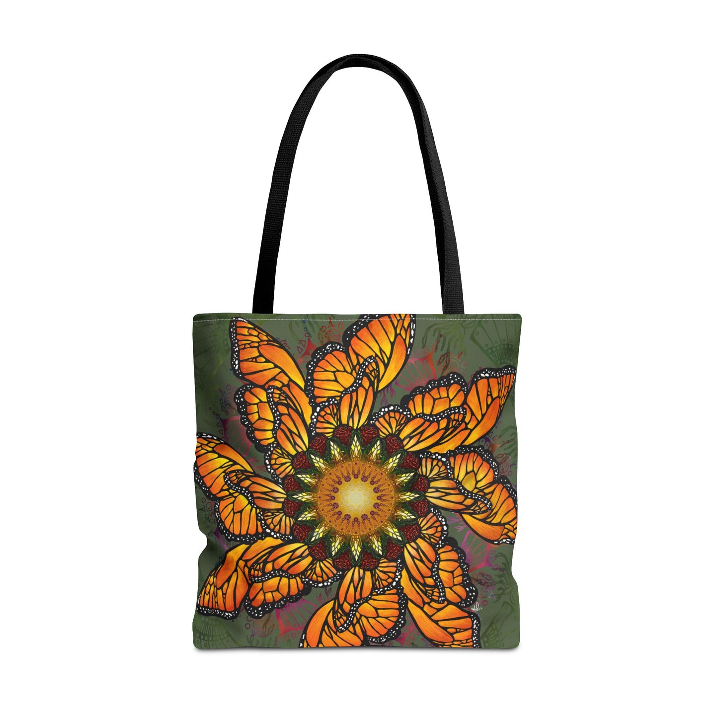 Pacio, Adam - Monarch Butterfly Mandala - Tote Bag