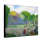 Ranson, Paul - Picking Flowers (1890) - Canvas Block, unframed