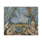 Cézanne, Paul - The Large Bathers (1906) - Canvas Block, unframed