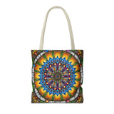 Emerald Arrows Mandala - Tote Bag
