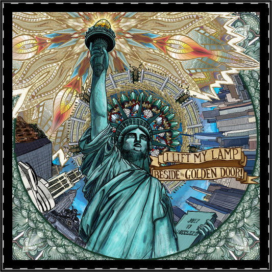 Liberty Mandala - Satin Poster
