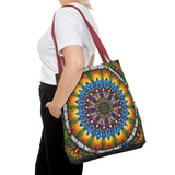 Emerald Arrows Mandala - Tote Bag