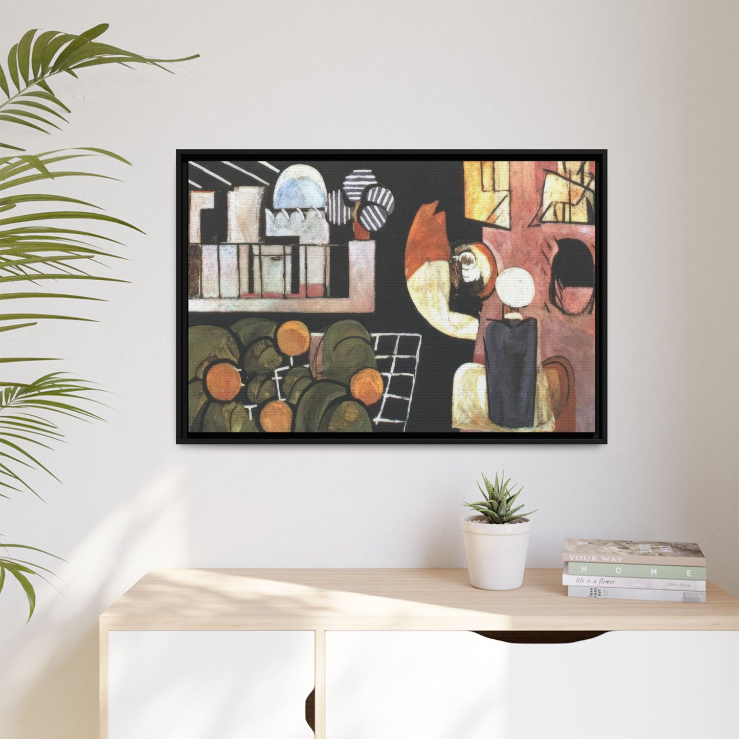 Matisse, Henri - The Moroccans (1916) - Matte Canvas, Framed