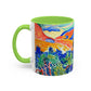 Derain, André - Mountains at Collioure (1905) - Colorful Accent Mugs