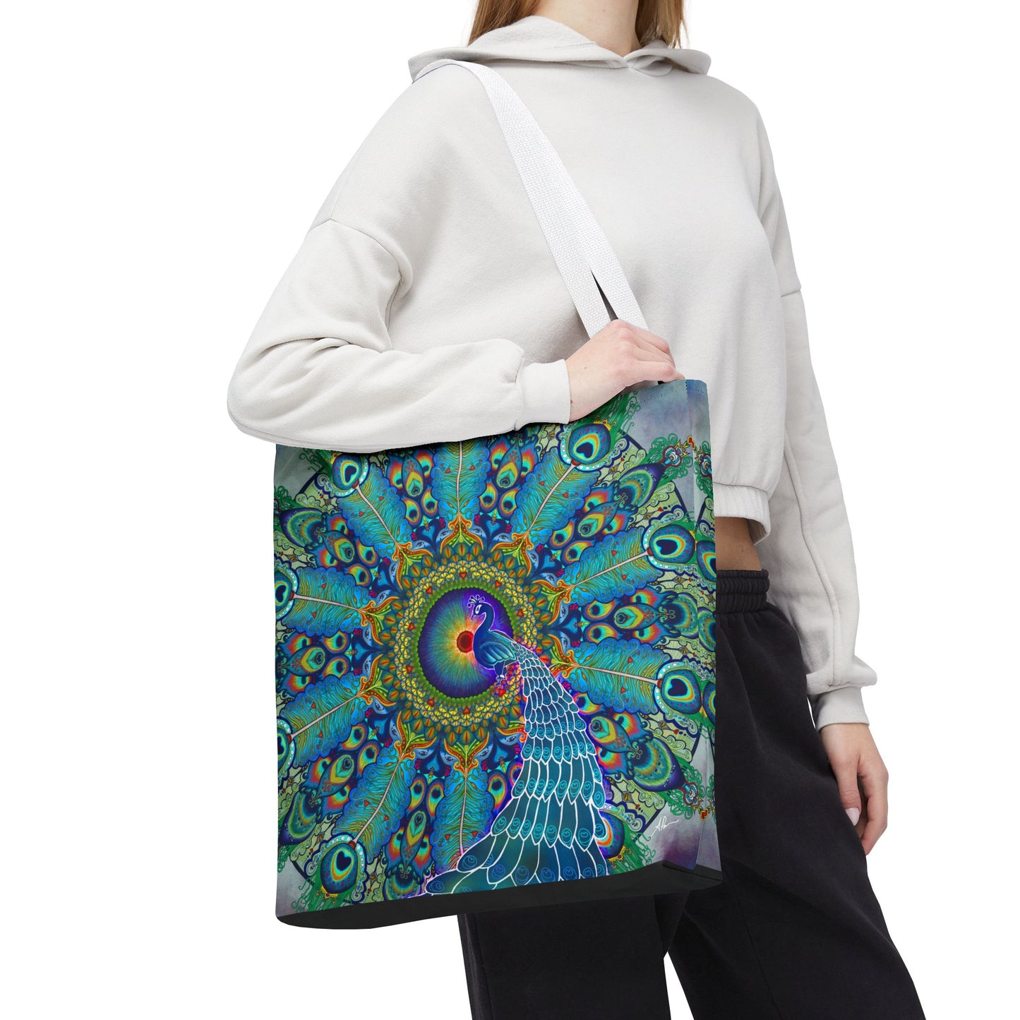 Pacio, Adam - Melek Taus Mandala - Tote Bag