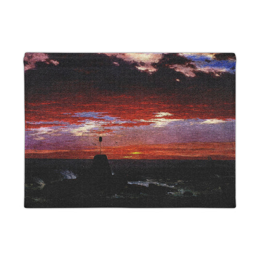 Church, Frederic Edwin - Beacon, off Mount Desert Island  (1850) - Woven Wall Tapestry