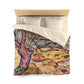 Braque, Georges - Olive Tree near L'Estaque (1906) - Microfiber Duvet Cover