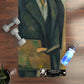 Cézanne, Paul - Portrait of the Artist with a Palette (1890) - Rubber Yoga Mat
