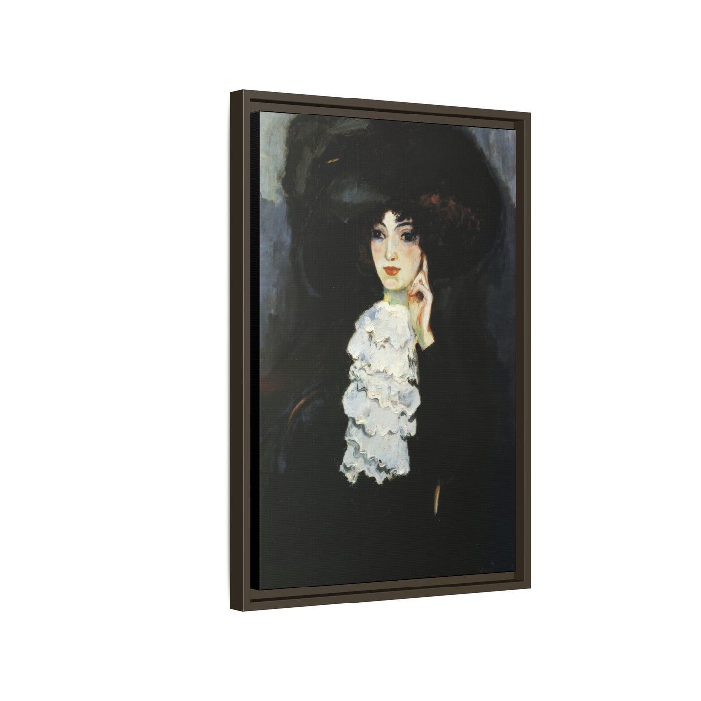 Van Dongen, Kees - Woman with Frill (1905) - Matte Canvas, Framed