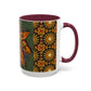 Pacio, Adam - Monarch Butterfly Mandala - Colorful Accent Mugs