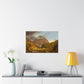 Cole. Thomas - The Notch of the White Mountains (1839) - Satin Posters
