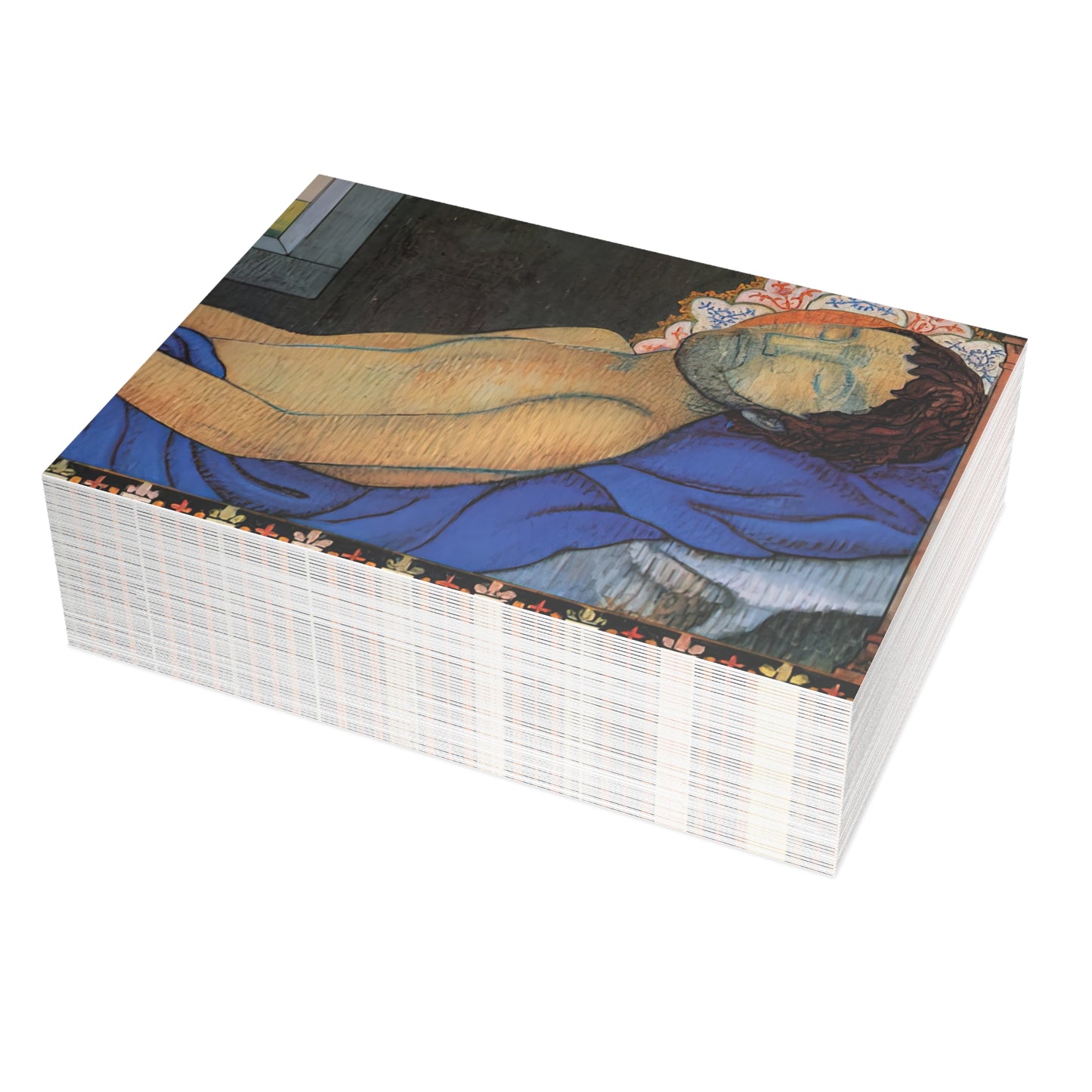 Filiger, Charles - The Recumbent Christ (1895) - Postcard Bundles with Envelopes Included