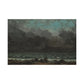 Courbet, Gustave - The Sea (1865) - Canvas Block, unframed