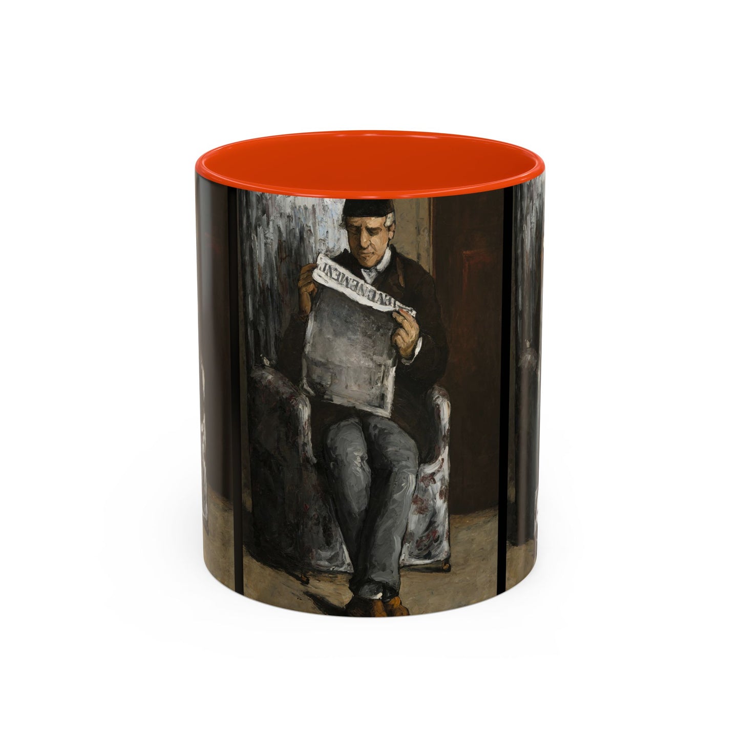 Cézanne, Paul - The Artist’s Father (1866) - Colorful Accent Mugs