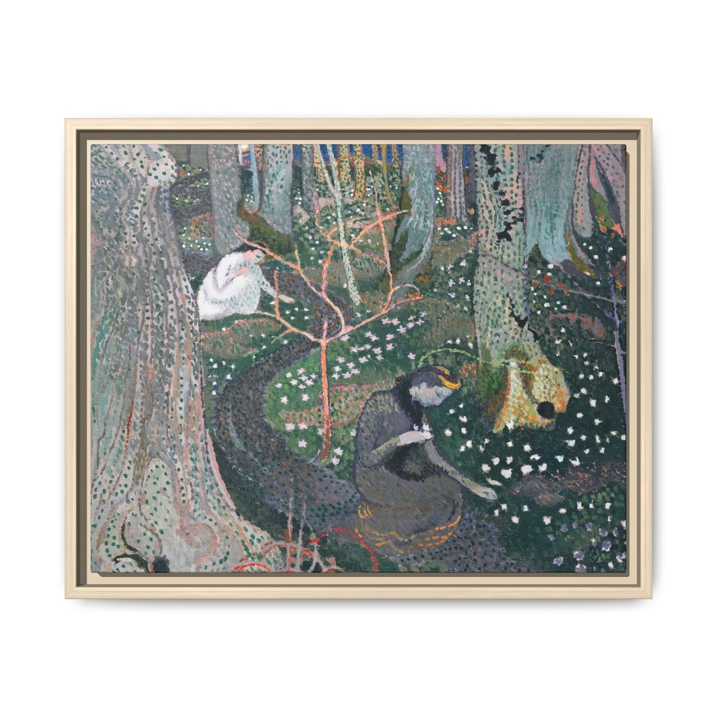Denis, Maurice - April (1892) - Matte Canvas, Framed