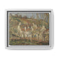 Pissarro, Camille - Red Roofs, Corner of a Village in Winter (1877) - Matte Canvas, Framed