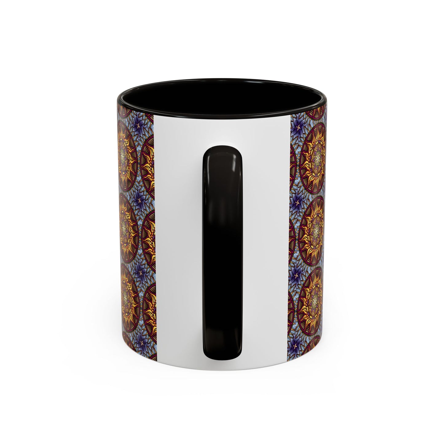 Pacio, Adam - Solar Disc Mandala - Colorful Accent Mugs