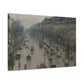 Pissarro, Camille - Boulevard Montmartre, Winter Morning (1897) - Canvas Block, unframed