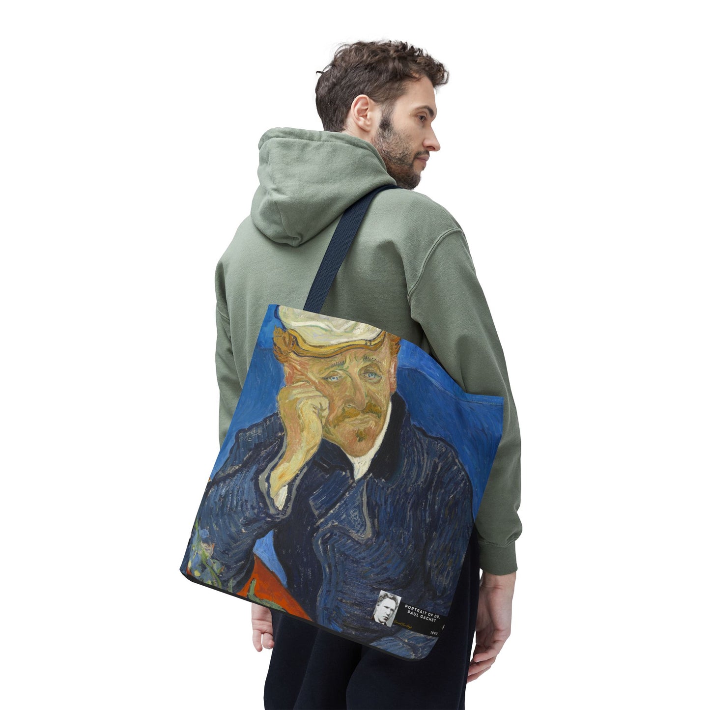 Van Gogh, Vincent - Portrait of Dr. Paul Gachet (1890) - Tote Bag