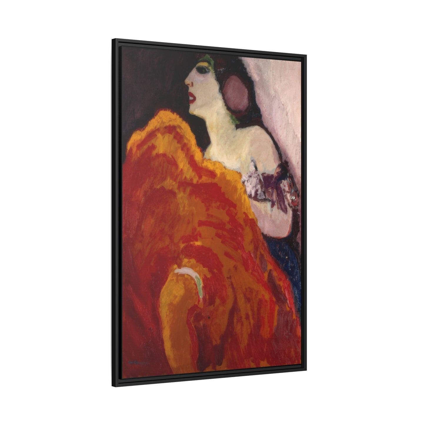 Van Dongen, Kees - The Red Dancer (1907) - Matte Canvas, Framed