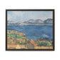 Cézanne, Paul - The Bay of Marseille, Seen from L'Estaque (1885) - Matte Canvas, Framed