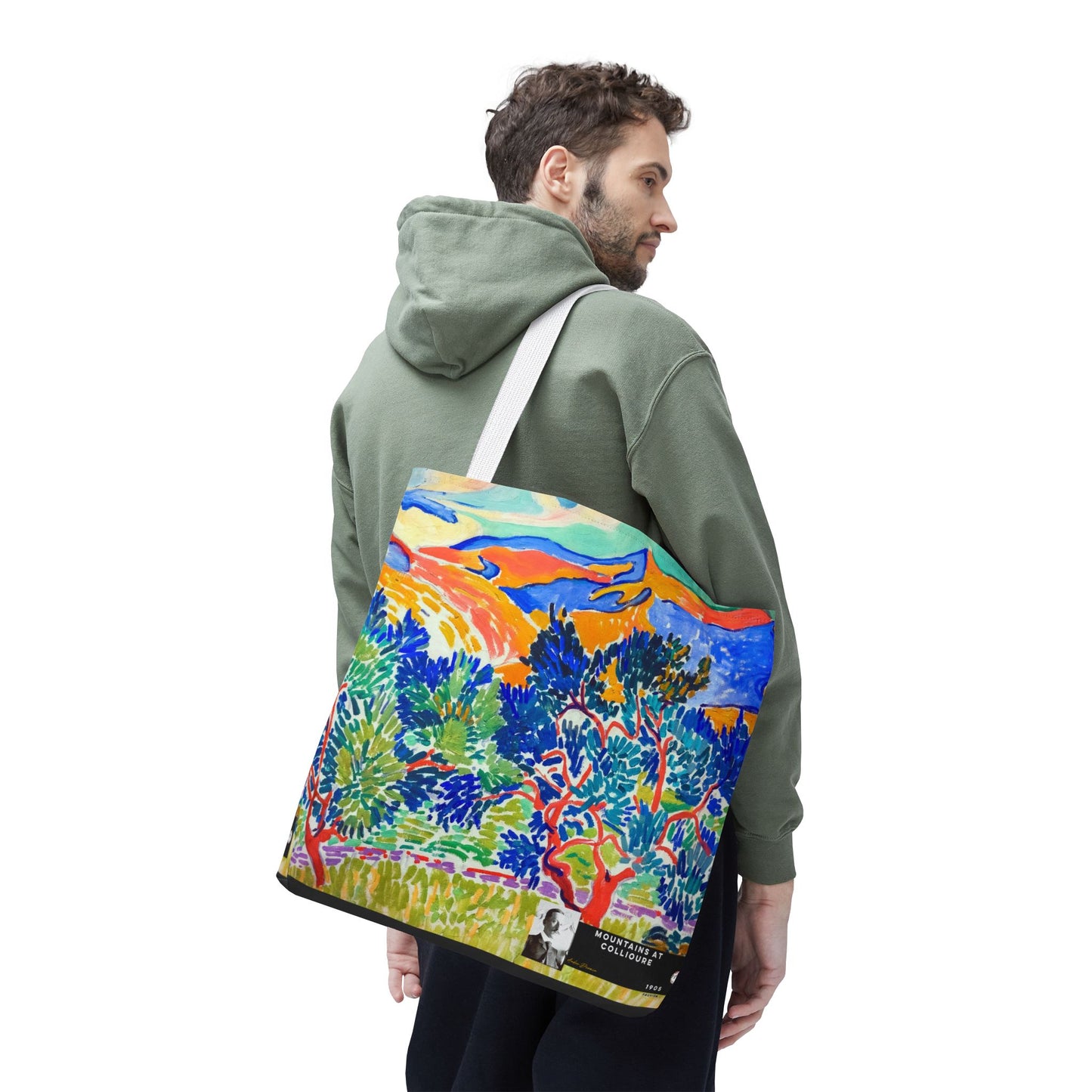 Derain, André - Mountains at Collioure (1905) - Tote Bag