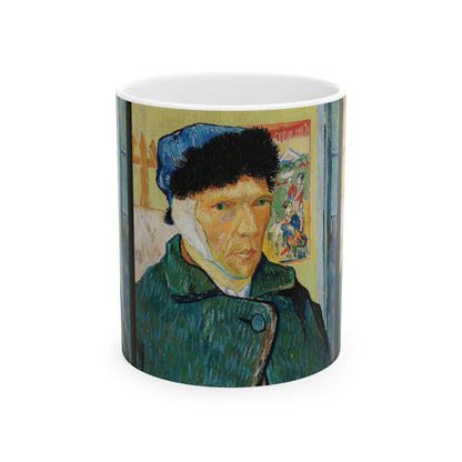 Van Gogh, Vincent - Self Portrait with Bandaged Ear (1889) - Ceramic Mug