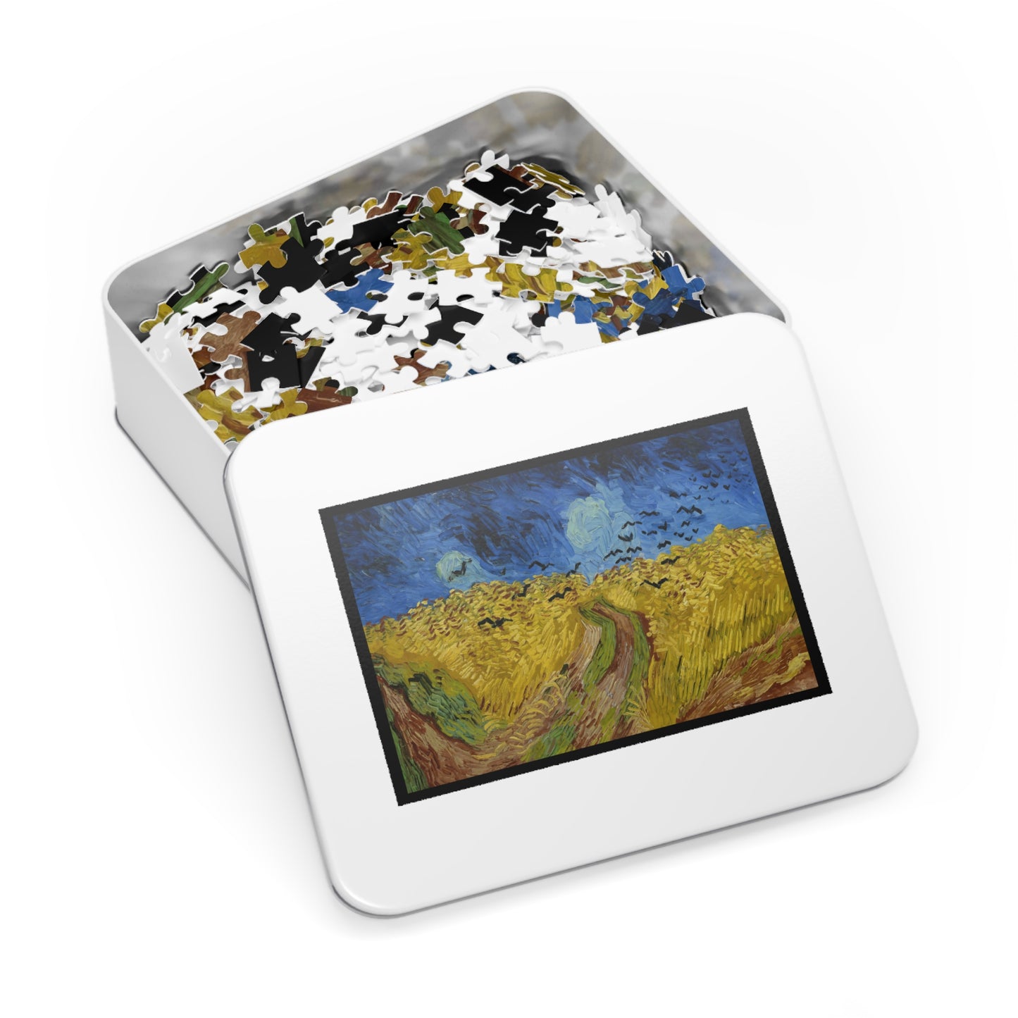 Van Gogh, Vincent - Wheatfield with Crows (1890) - 1000pc Jigsaw Puzzle