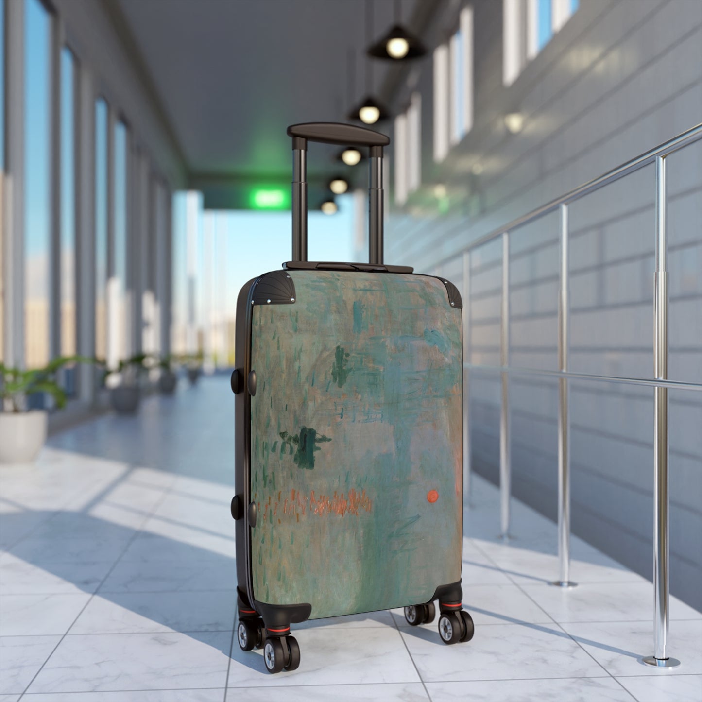 Monet, Claude - Impression, Sunrise (1872) - Suitcase