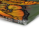 Monarch Butterfly Mandala - Acrylic Block