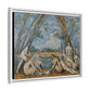 Cézanne, Paul - The Large Bathers (1906) - Matte Canvas, Framed