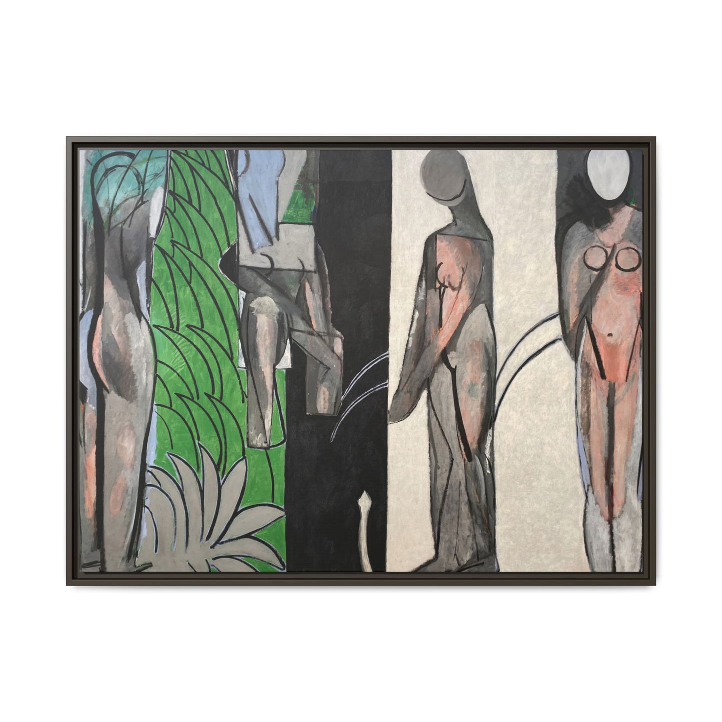 Matisse, Henri - Bathers by a River (1917) - Matte Canvas, Framed