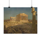 Church, Frederic Edwin - The Parthenon  (1871) - Satin Posters