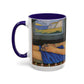 Filiger, Charles - The Recumbent Christ (1895) - Colorful Accent Mugs