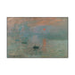 Monet, Claude - Impression, Sunrise (1872) - Canvas Block, unframed