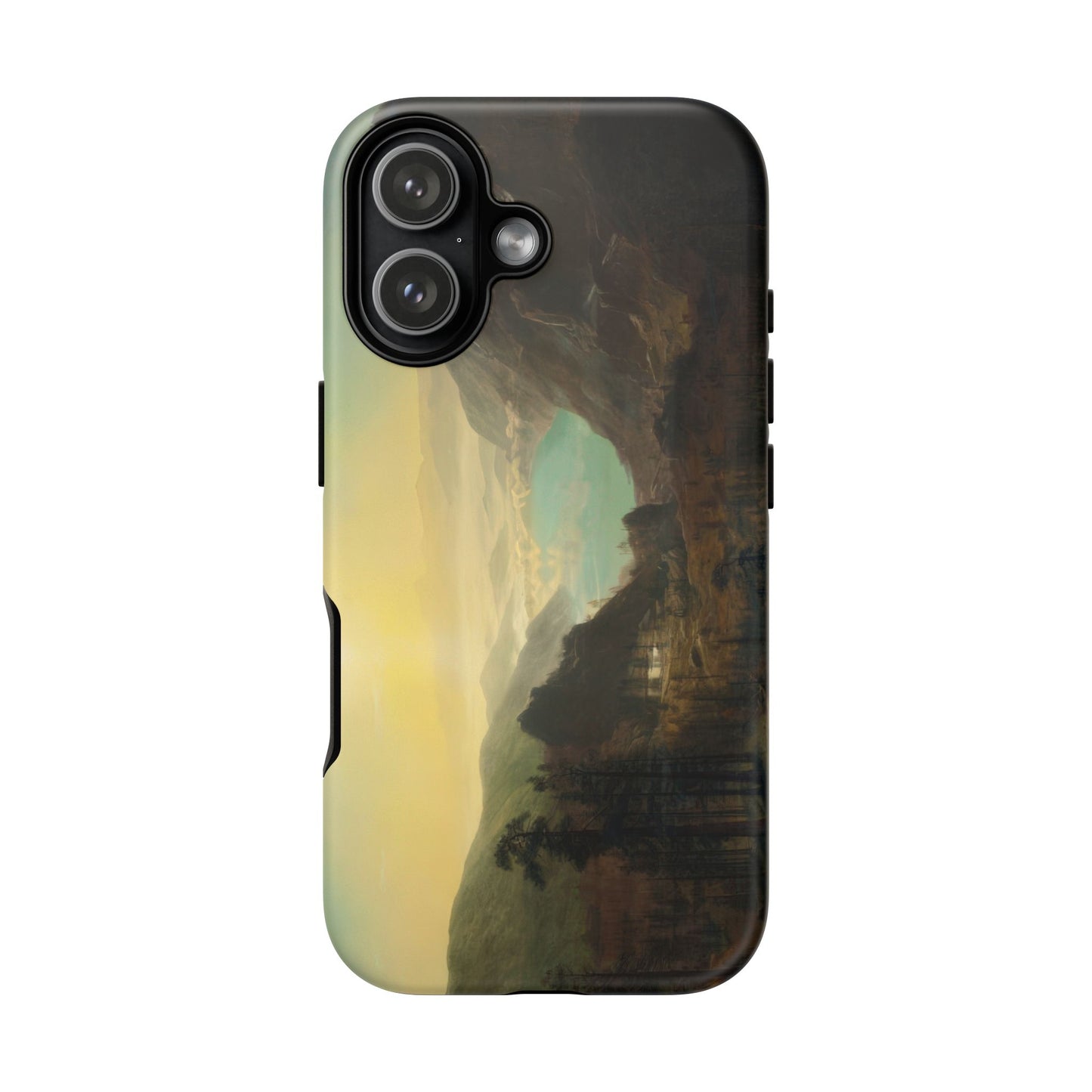 Bierstadt, Albert - Donner Lake from the Summit (1873) - Tough Phone Cases