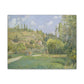 Pissarro, Camille - A Cowherd at Valhermeil, Auvers-sur-Oise (1874) - Canvas Block, unframed