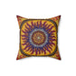 Pacio, Adam - Solar Disc Mandala - Suede Square Pillow