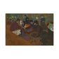 Lautrec, Henri - At the Moulin Rouge (1892) - Canvas Block, unframed