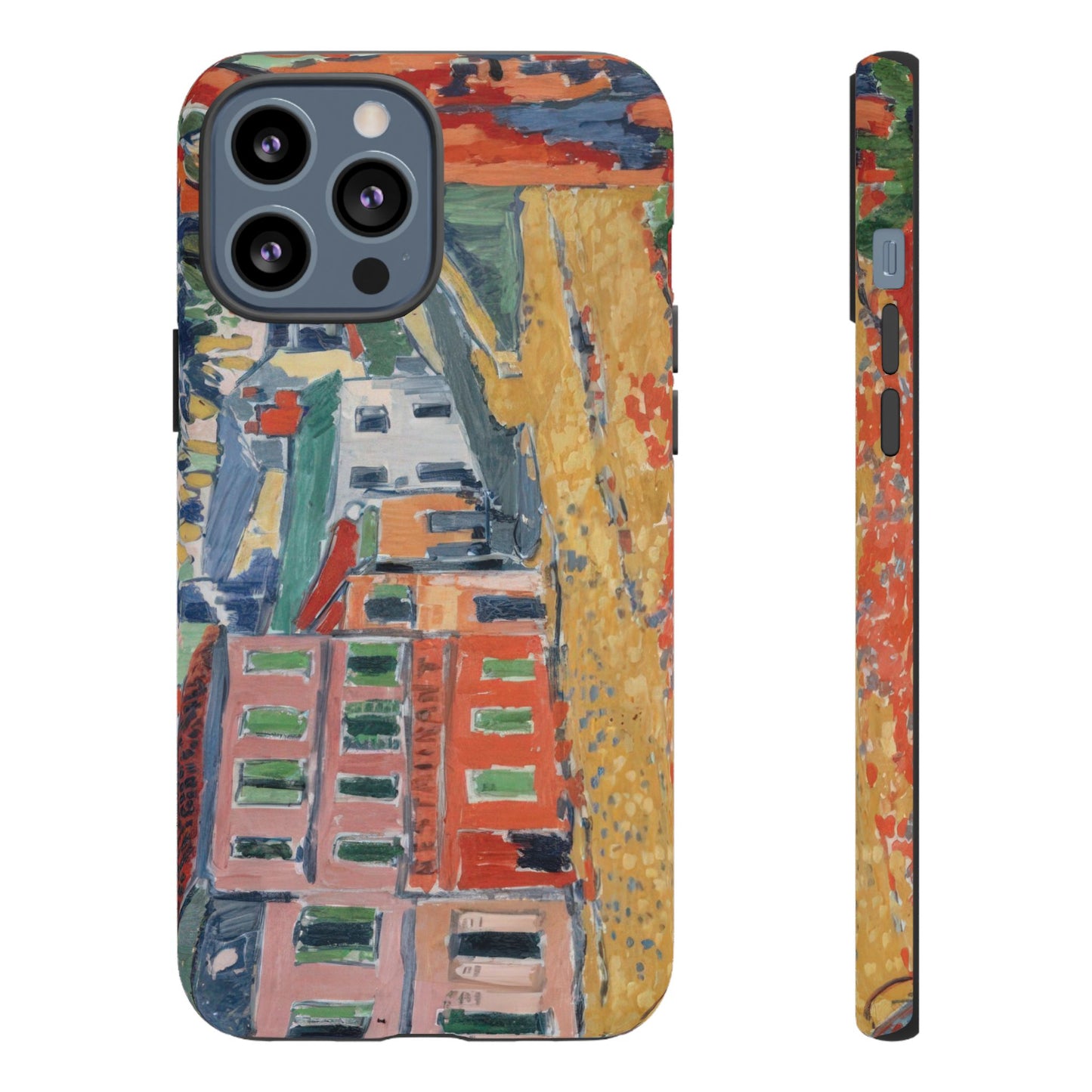 de Vlaminck, Maurice - Restaurant de la Machine à Bougival (1905) - Tough Phone Cases