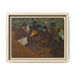 Toulouse-Lautrec, Henri - At the Moulin Rouge (1892) - Matte Canvas, Framed